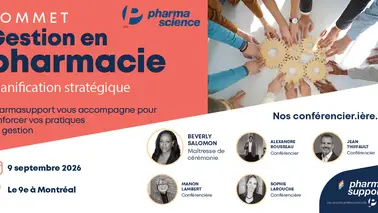 Sommet gestion en pharmacie 2026